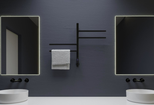 Полотенцесушитель электрический Vincea VTD-1S1CBE