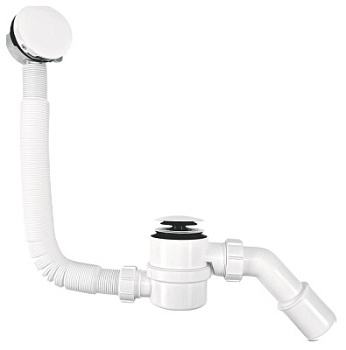 Сифон для ванны McAlpine HCN2600CC-15MM-WH