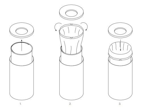 Мусорный бак с внутренним ведром Decor Walther DW 230 0615576