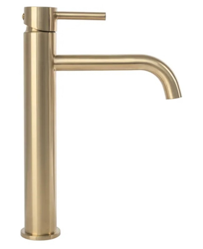 Смеситель для умывальника Rea Lungo Gold matt B4526