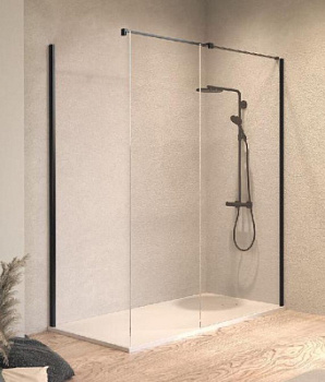 Душевой уголок Kolpa-San Calypso WIN 160x100 black transparent 517720