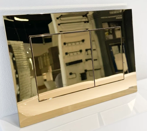 Кнопка смыва Tece Now 9240439 золото глянцевое