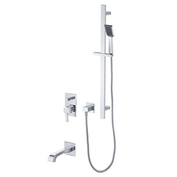 Смеситель для ванны Caprigo Diamante 50-210-CRM