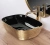 Умывальник Rea Belinda gold brush black U8780 Умывальник Rea Belinda gold brush black U8780