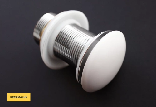 Донный клапан для раковины CeramaLux RD029MW без перелива