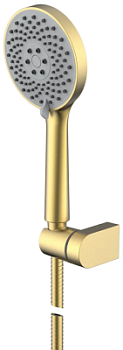 Ручной душ с держателем Nemo NM-8012-BG brush gold