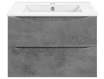 Тумба подвесная Vincea Mia 600 Beton VMC-2MC600BT