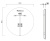 Зеркало Vincea LED 800x800 VLM-3DE800 Зеркало Vincea LED 800x800 VLM-3DE800