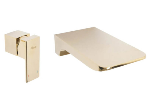 Смеситель для умывальника Rea Mason Gold B5150