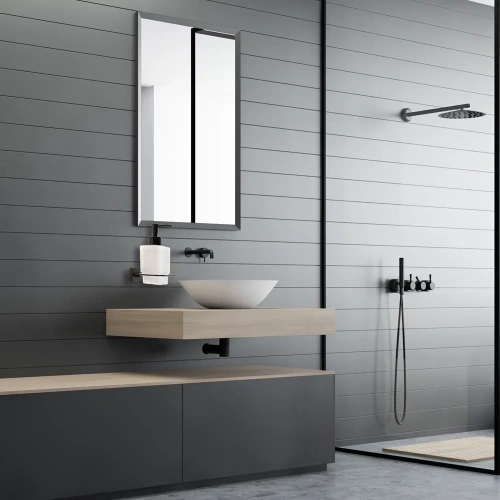 Дозатор для мыла Rea Oste 06 black matt 80047