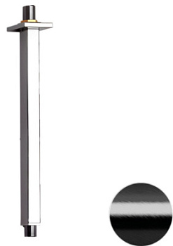 Кронштейн потолочный 30 см Remer 347S30CFP, черный брашированный хром