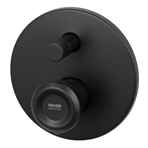 Смеситель для душа Remer Element ET09HNO, черный матовый
