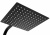 Душевая система Rea MILAN Black matt P7000
