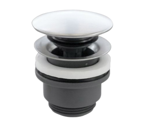 Донный клапан универсальный 1”1/4 Remer SS905CCR, нержавеющая сталь