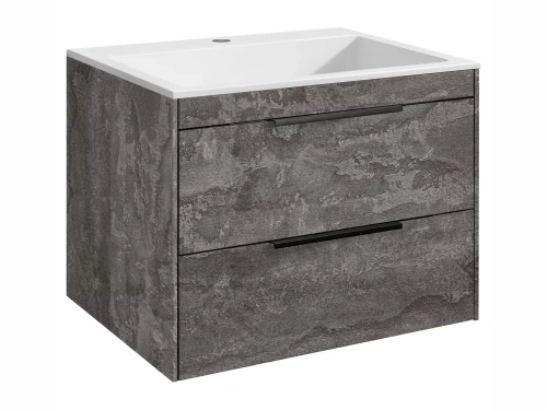 Тумба подвесная Vincea Chiara 2D 600 G.Stone VMC-2C2600GS