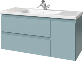 Тумба подвесная Caprigo Forte 100 36117R-SF015