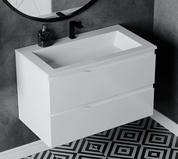 Тумба подвесная Vela Вектор 80П под Luxor TU29046