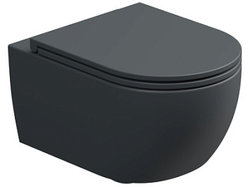 Унитаз подвесной GSG Ceramic Design Like Ebano Matt LKWCSO028