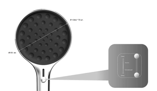 Душевая система Vincea VSFW-421I3GM