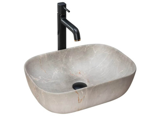 Умывальник Rea Livia Beige matt U3802