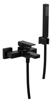 Смеситель для ванны Remer Absolute AU02NO, черный матовый