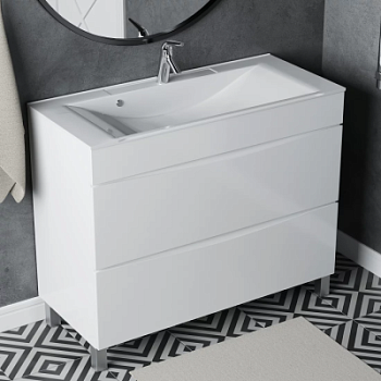 Тумба напольная Vela Бриз 100Н под Milen TU27060