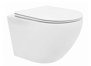 Унитаз подвесной Rea Carlo Mini Rimless C2760