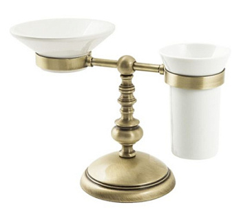 Мыльница и стакан Caprigo Romano 7023-vot