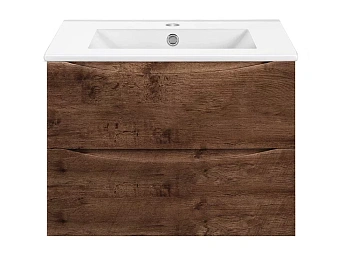 Тумба подвесная Vincea Mia Slim 700 R.Wood VMC-2MC700S1RW