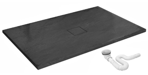 Душевой поддон Rea Black Stone 80x120 K9602