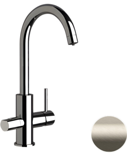 Смеситель для кухни Remer X Style N792DWXV, сталь