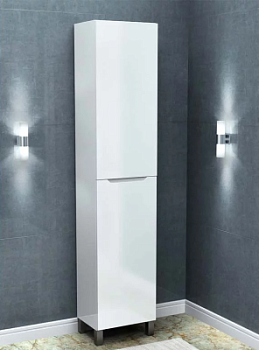 Пенал напольный Vela Верона 40НБК (бельевая корзина) петли левые RS633481