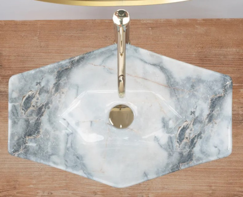 Умывальник Rea Vegas Granit Shiny U5602