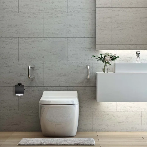 Бумагодержатель Rea OSTE 05 Black Matt 80045