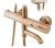 Душевая система Rea Lungo Rose Gold P6606