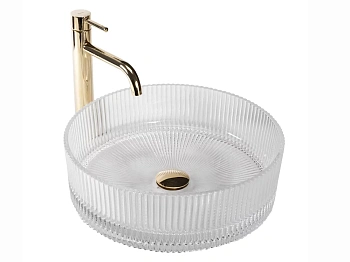 Умывальник Rea Ingrid Transparent U0278