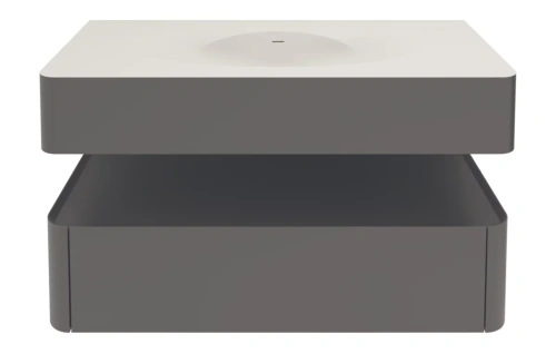 Тумба подвесная Vincea Caprise VMC-4CA100MG серый матовый