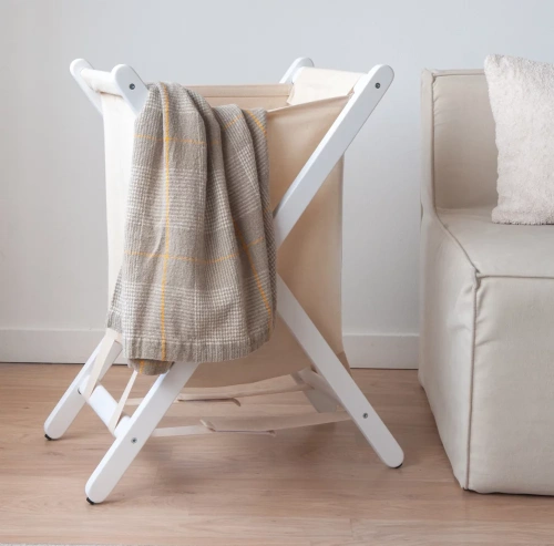 Корзина складная Vela белая KR5002