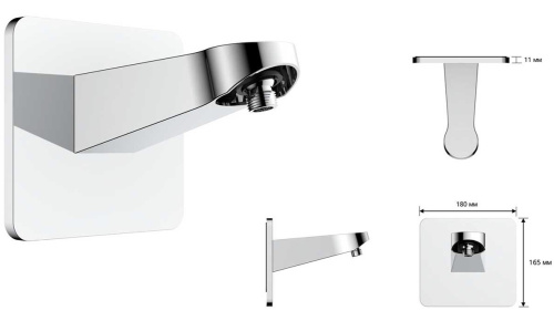 Душевая система Vincea Inspire VSFW-3I22MT3RGM