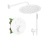 Душевая система Rea Lungo miler white P6614