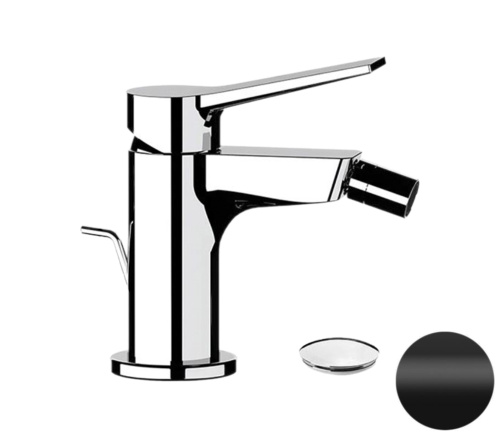 Смеситель для биде Remer Slash SL20NO, черный матовый