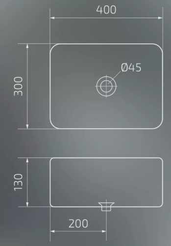 Умывальник Gid N1335