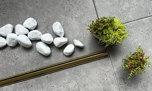 Душевой трап Rea Neox Slim pro 900 gold G5805