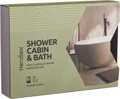 Набор по защите пластиковой душевой кабины и акриловой ванны Hendlex Shower cabin and bath HOME SET