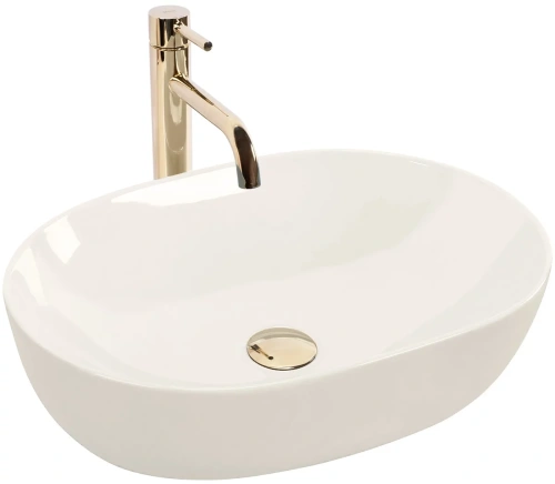 Умывальник Rea Lisa Ecru Shiny U4591
