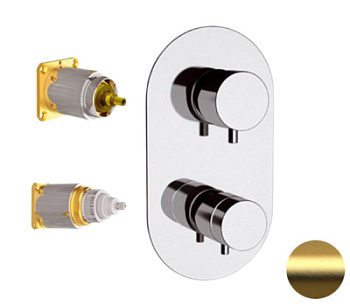 Смеситель для душа Daniel Suvi Thermo ST20612D3KBDP