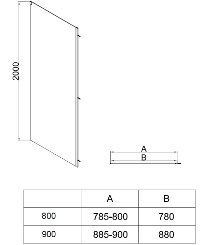Душевой уголок Vincea Soft 2 VSR-3SO28011CL