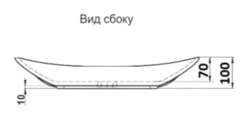 Умывальник CeramaLux 78123A