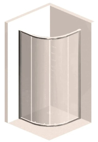 Душевой уголок Vincea Garda VSQ-1G800CH