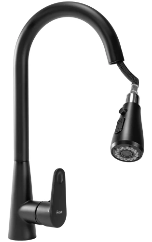 Смеситель для мойки Rea Mild black matt B4800